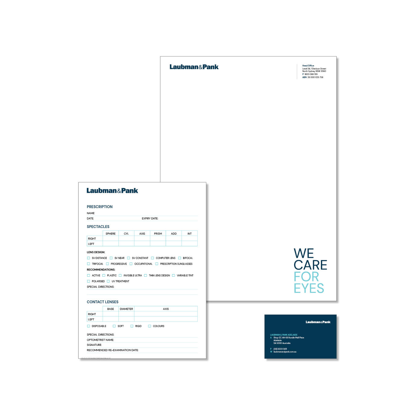 Letterhead, Notepad and Business Card